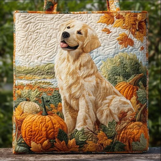 Autumn Golden Buddy Quilted Tote Bag GFTONT2303
