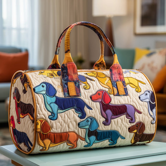 Sausage Dogs Quilted Duffle Bag GFTONT2327