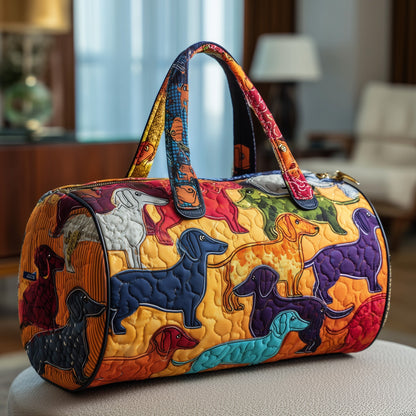 Sausage Dogs Quilted Duffle Bag GFTONT2328