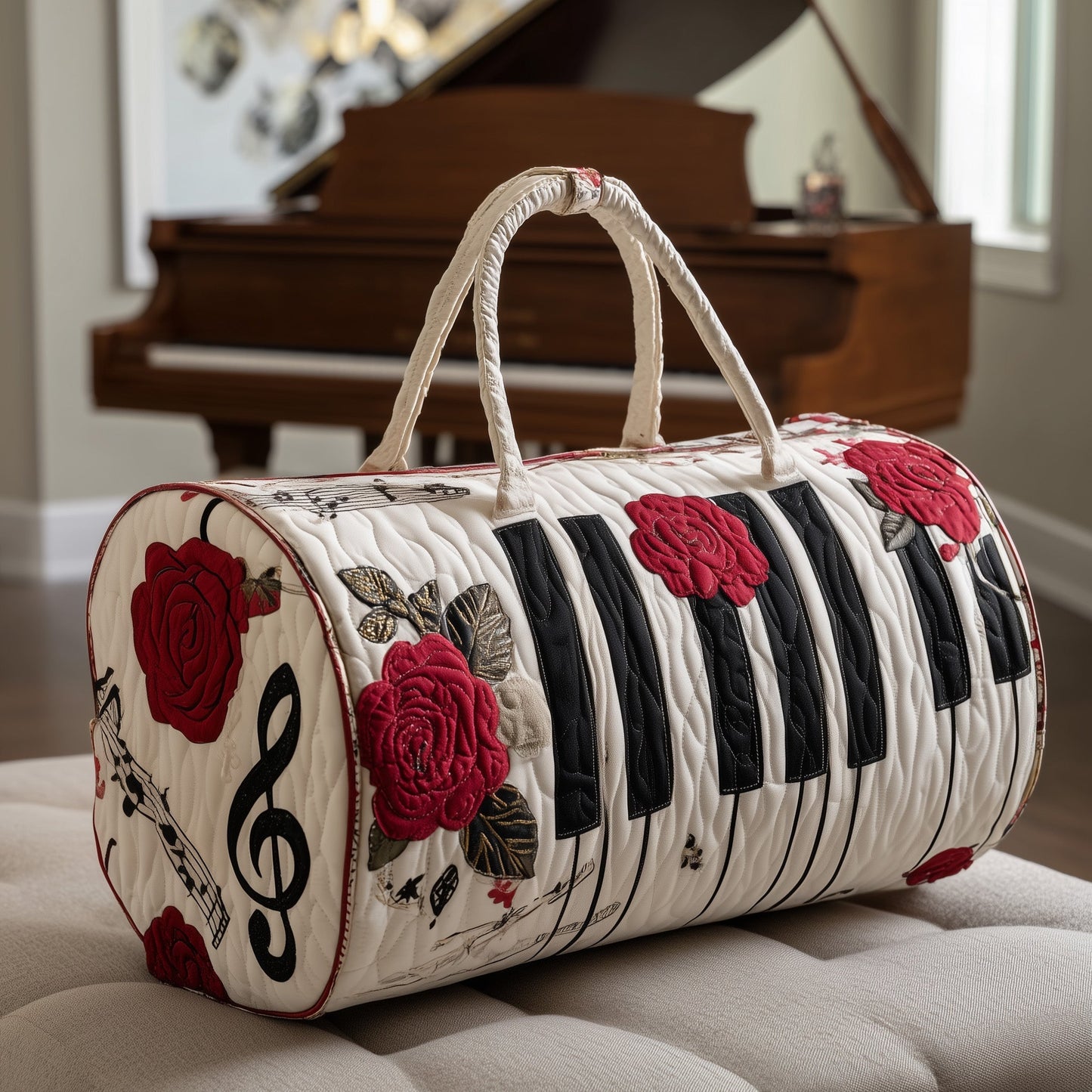 Piano Quilted Duffle Bag GFTONT2395