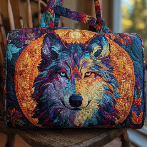 Wild Wolf Quilted Duffle Bag GFTONT2454
