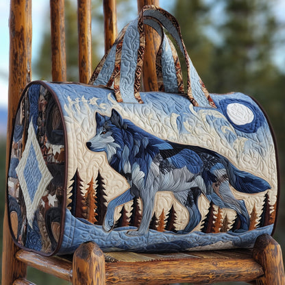 Wild Wolf Quilted Duffle Bag GFTONT2455