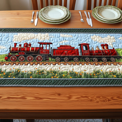 Train Quilted Table Runner GFTONT248
