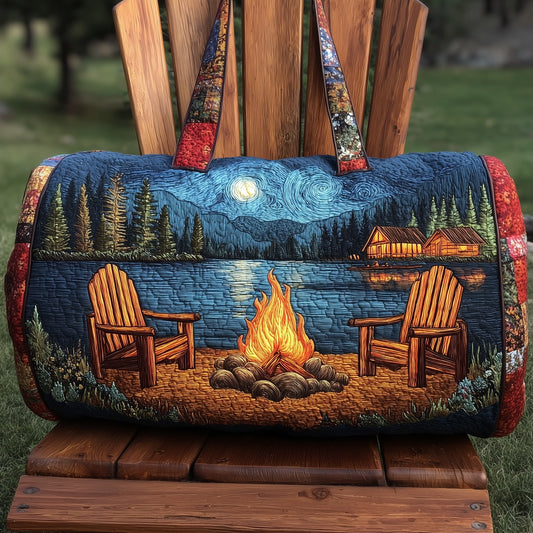 Midnight Campsite Quilted Duffle Bag GFTONT2495