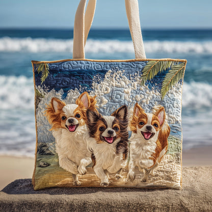 Beachtime Chihuahua Quilted Tote Bag GFTONT2656