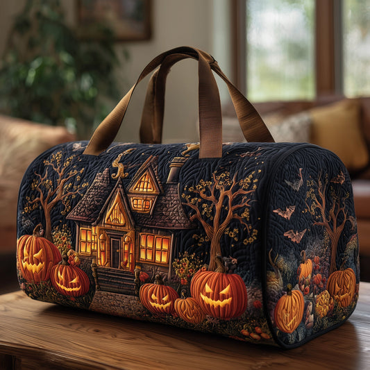 Spooky House Quilted Duffle Bag GFTONT2668