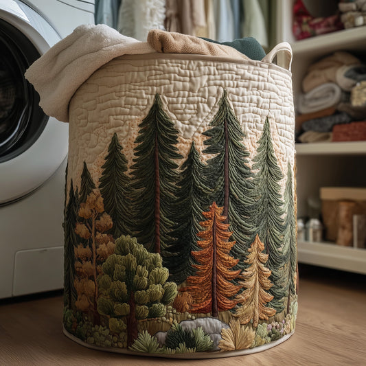 Forest Quilted Laundry Basket GFTONT2779