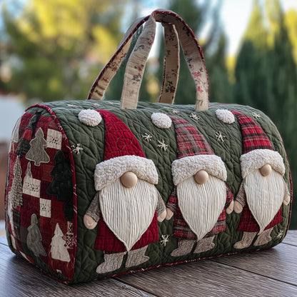Santa Gnome Quilted Duffle Bag GFTONT2854
