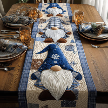 Winter Gnomes Quilted Table Runner GFTONT2899