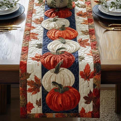 Pumpkin Harvest Quilted Table Runner GFTONT3003