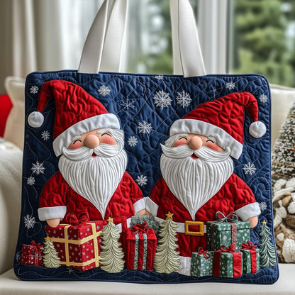 Santa Gnome Quilted Tote Bag GFTONT3323