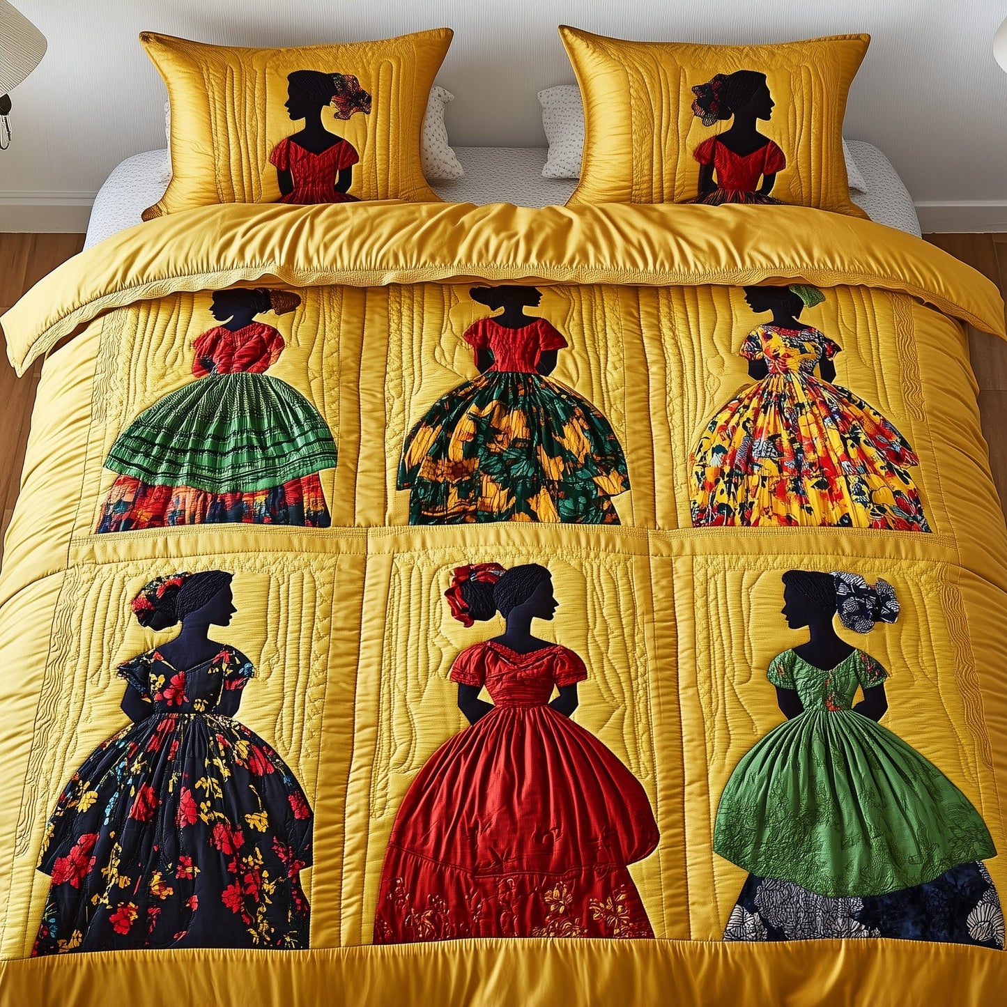 Juneteenth 3-Piece Quilted Bedding Set GFTONT340