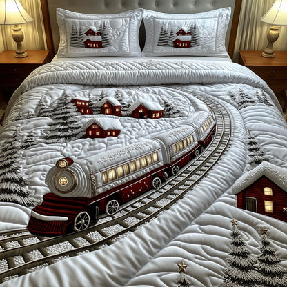 Christmas Railway Duvet Cover Set GFTONT3751