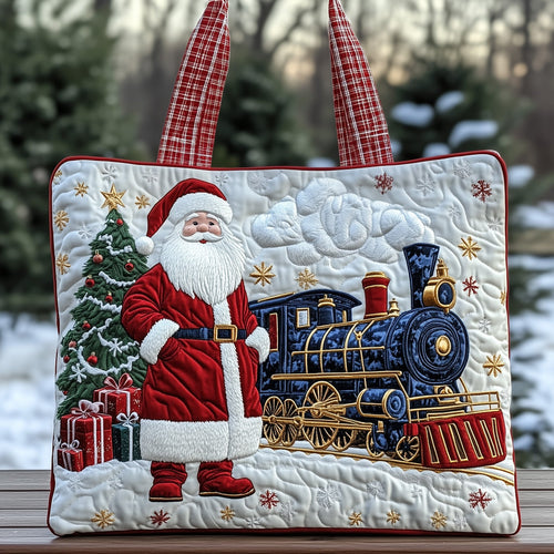 Santa Express Quilted Tote Bag GFTONT3842