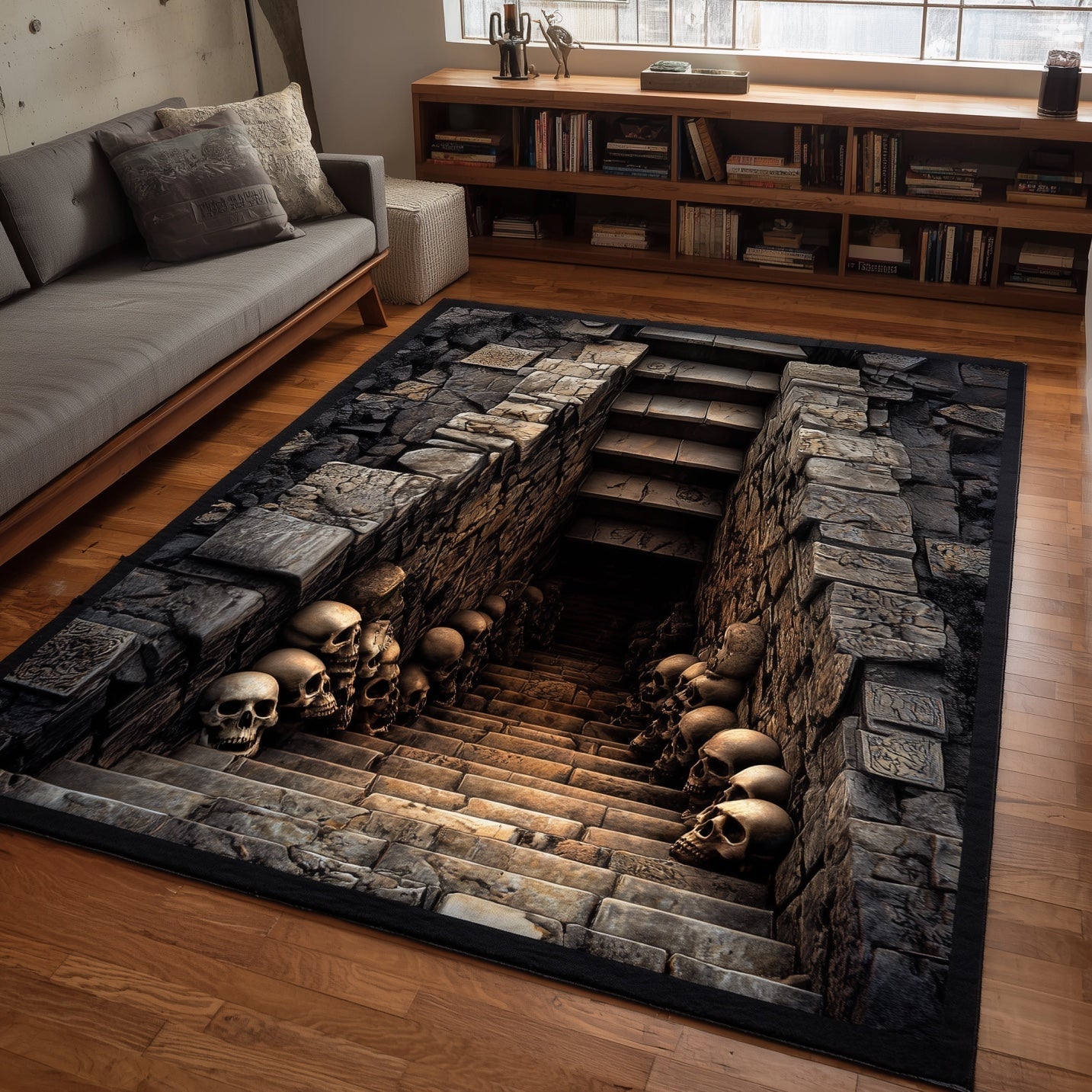 Spooky Tunnel Area Rug GFTONT4183 – Willow Quilt