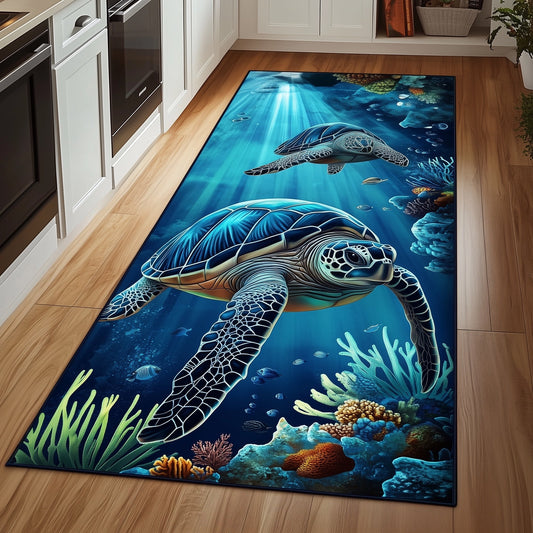 Sea Turtle Runner Rug GFTONT4217