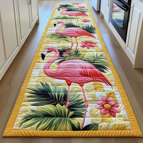 Tropical Flamingo Runner Rug GFTONT4274