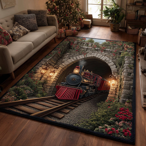Festive Railway Area Rug GFTONT4378