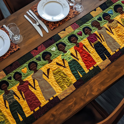 Juneteenth Quilted Table Runner GFTONT463