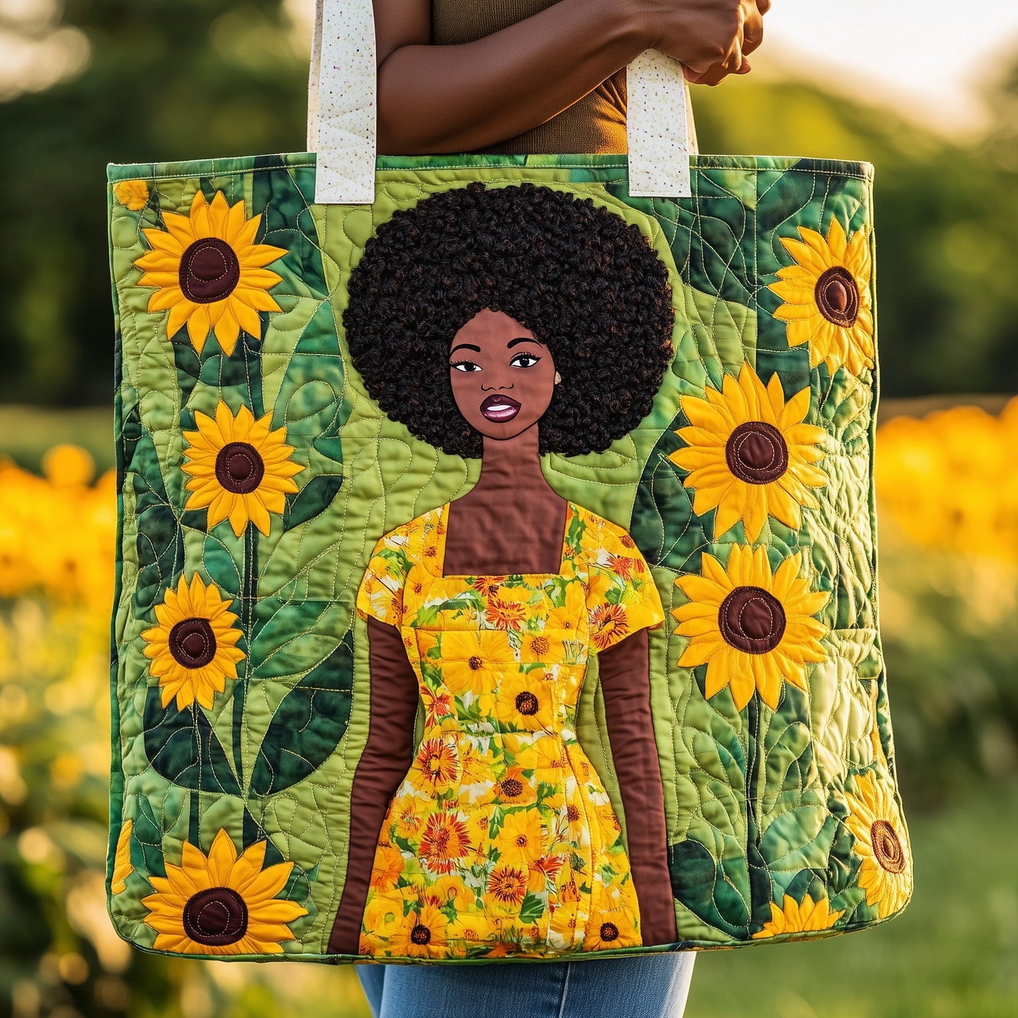 Proud Heritage Quilted Tote Bag GFTONT484