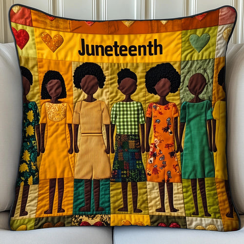 Juneteenth Quilted Pillow Case GFTONT492