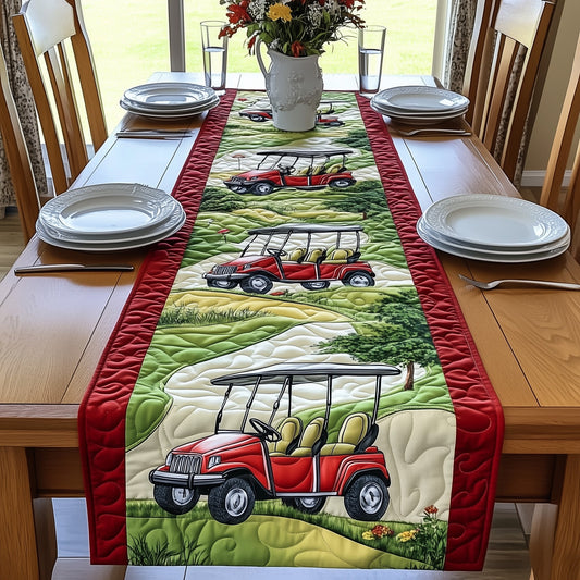 Golf Cart Quilted Table Runner GFTONT531