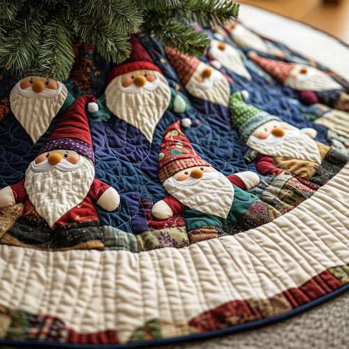 Gnome Quilted Tree Skirt GFTONT5535