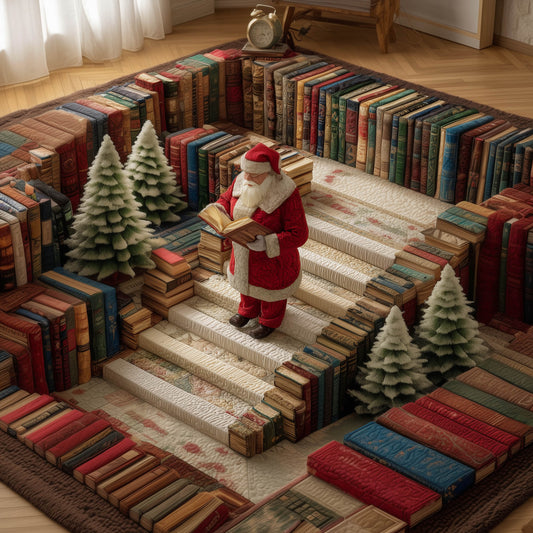 Santa Library Area Rug GFTONT5618