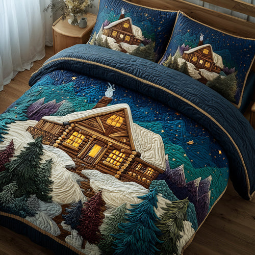 Snow Cabin Duvet Cover Set GFTONT5637