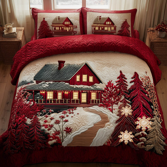 Snow Cabin Duvet Cover Set GFTONT5638