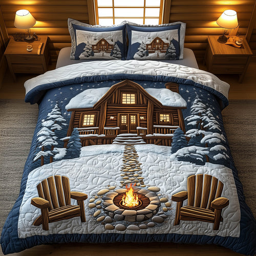 Snow Cabin Duvet Cover Set GFTONT5639