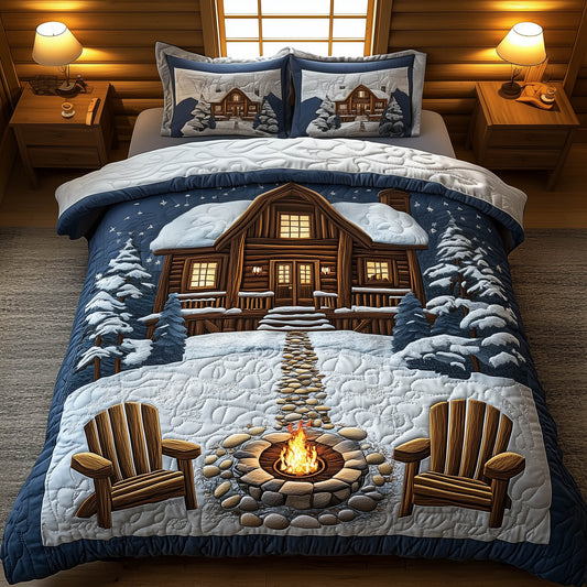 Snow Cabin Duvet Cover Set GFTONT5639