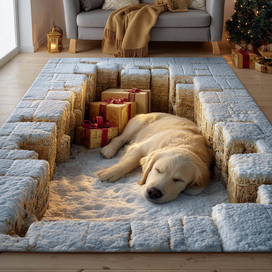 Cozy Retriever Nap Area Rug GFTONT5662