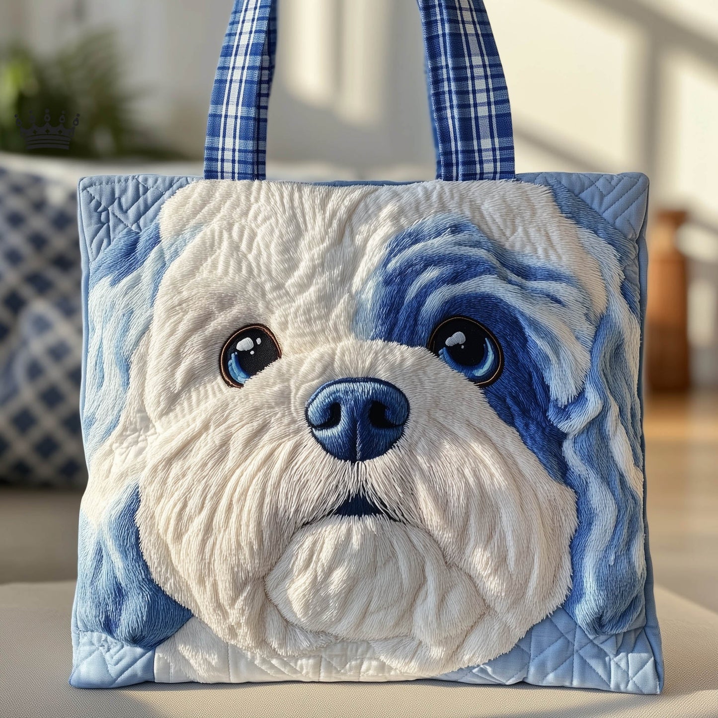 Shih Tzu Quilted Tote Bag GFTONT5668
