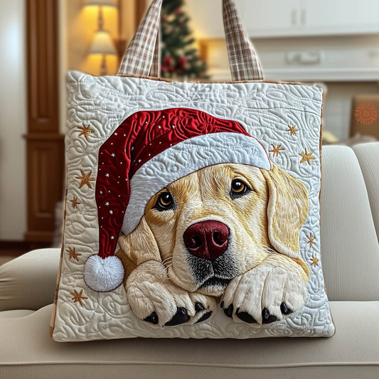 Festive Labrador Quilted Tote Bag GFTONT5675
