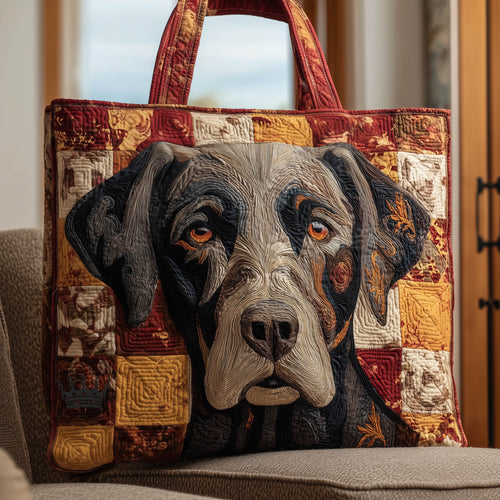 Adorable Labrador Quilted Tote Bag GFTONT5677