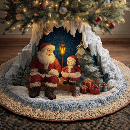 Christmas Duo Quilted Tree Skirt GFTONT5683