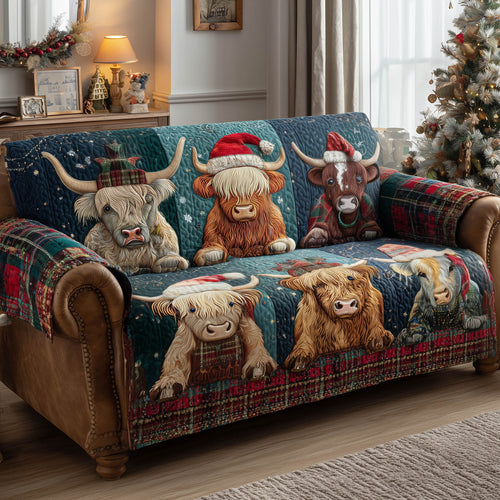 Farmstead Quilted Sofa Cover GFTONT5724