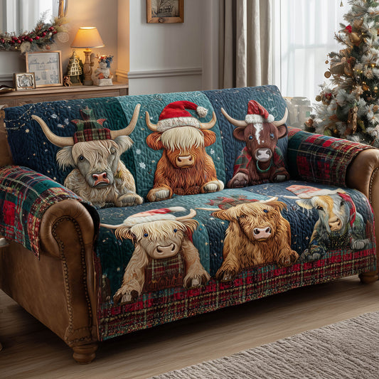 Farmstead Quilted Sofa Cover GFTONT5724