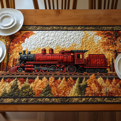 Autumn Rail Quilted Table Runner GFTONT573
