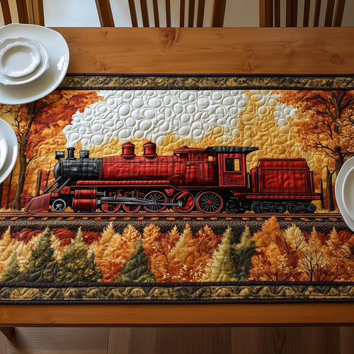 Autumn Rail Quilted Table Runner GFTONT573