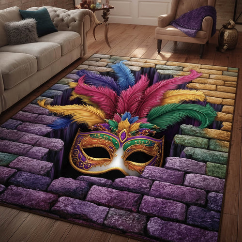 Golden Masquerade Area Rug GFTONT5818