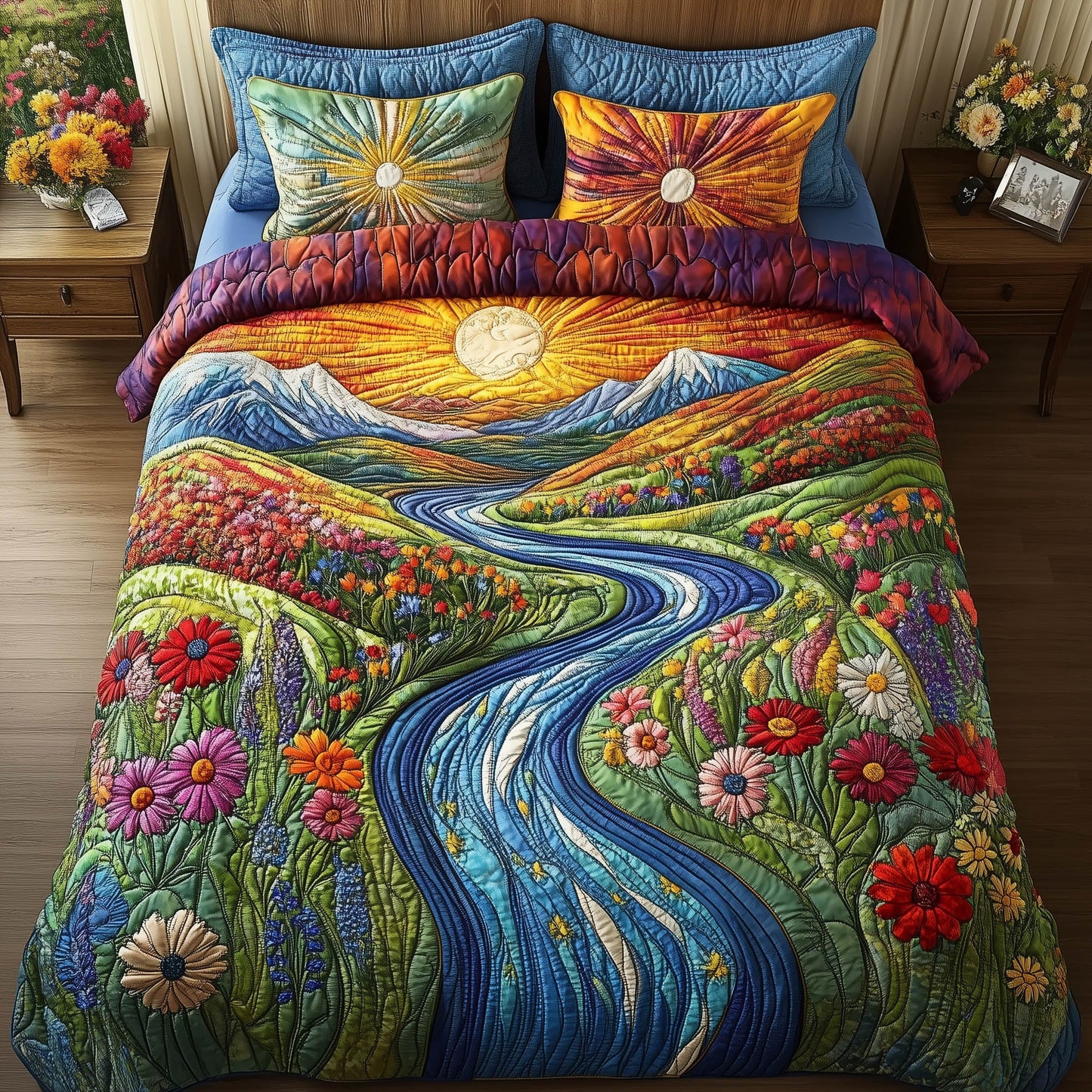 Enchanted Meadow Duvet Cover Set GFTONT5918