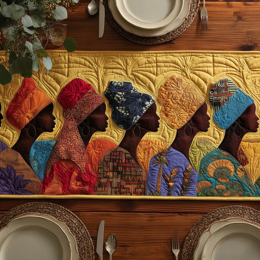 Melanin Quilted Table Runner GFTONT5944