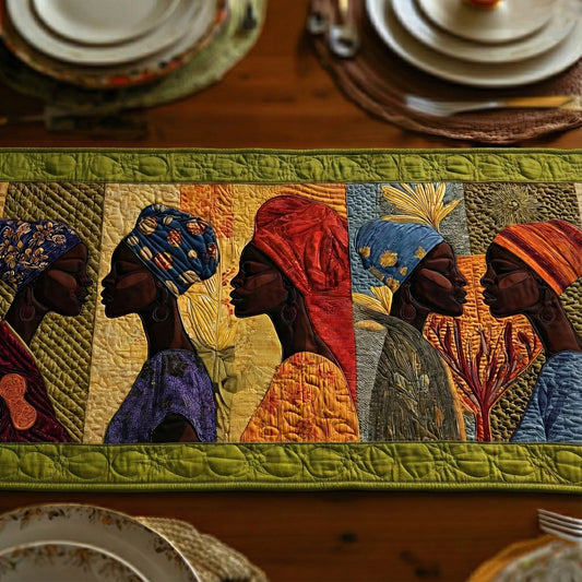 Melanin Quilted Table Runner GFTONT5946