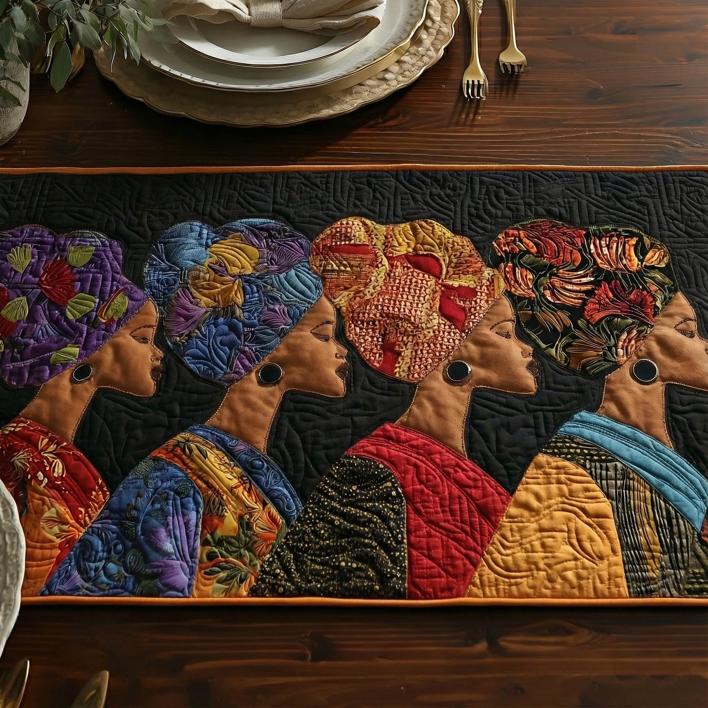 Proud Root Quilted Table Runner GFTONT5947