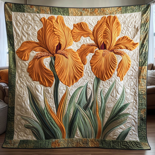 Blossom Iris Quilted Blanket GFTONT5999