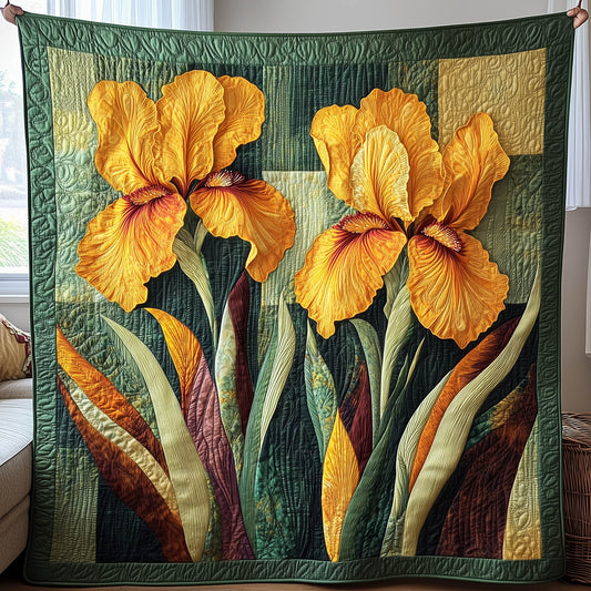Iris Petal Quilted Blanket GFTONT6000