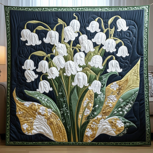 Lily of the Valley Quilted Blanket GFTONT6004
