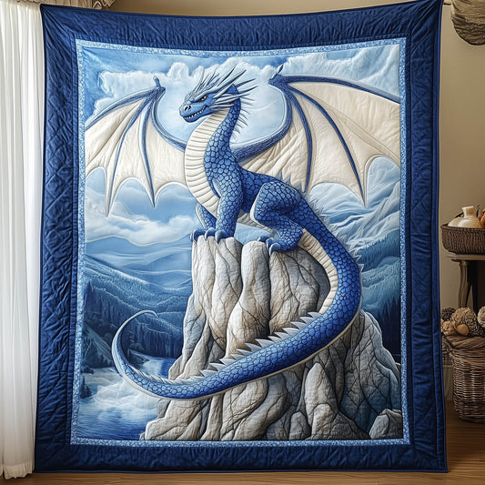 Blue Wings Quilted Blanket GFTONT6054